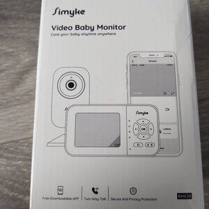 NIOB/New in Open Box Simyke Video Baby Monitor